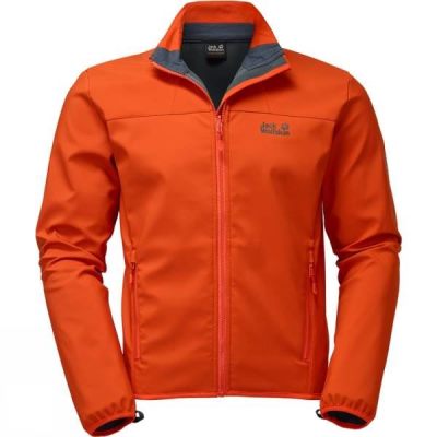 Chaquetas Jack Wolfskin Element Track Hombre Naranjas - Chile GNH631425